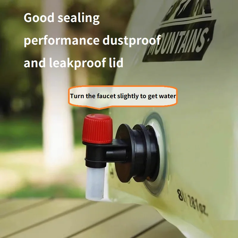 8L حاوية المياه القابلة للطي كيس الماء للطي علبة زجاجة للطي دلو الماء YYSD04 #5