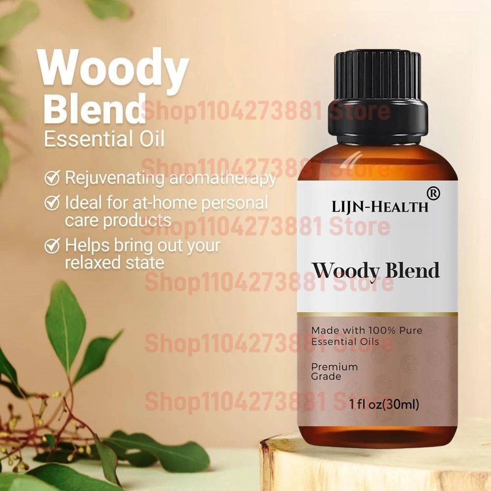 Wood Essential Oil Blend Peace, Harmony  Cypress, Orange Himalaya Cedarwood Essential Oil for  Aromatherapy 30 ml (1 fl oz)