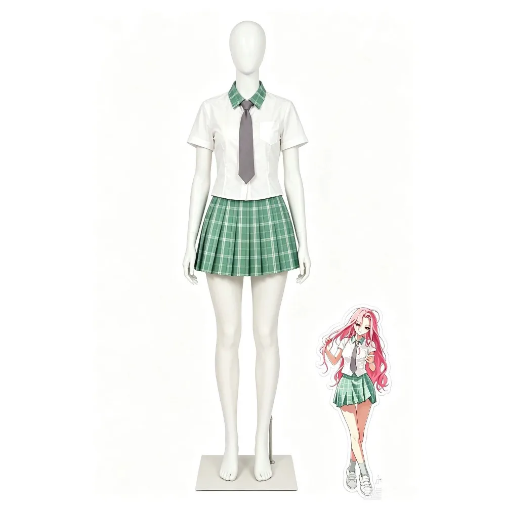 ensemble-uniforme-jk-style-mizi-vert-anime-jupe-plissee-et-chemise-tenue-d'ecoliere-japonaise-costume-de-cosplay-en-stock-vente-chaude