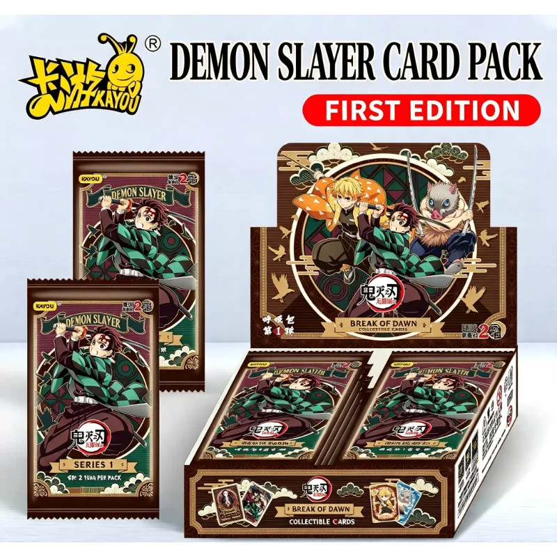 autentica-tarjeta-coleccionable-kayou-ghost-slayer-blade-paquete-de-2-tarjetas-dawn-paquete-yuan-1-caja-completa-paquete-unlimited-city