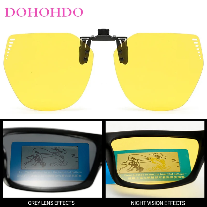 2026 الرياضة في الهواء الطلق القيادة الاستقطاب نظارات الرؤية الليلية العلامة التجارية مصمم المضادة للوهج النساء الرجال كليب على النظارات الشمسية lrest UV400 #2