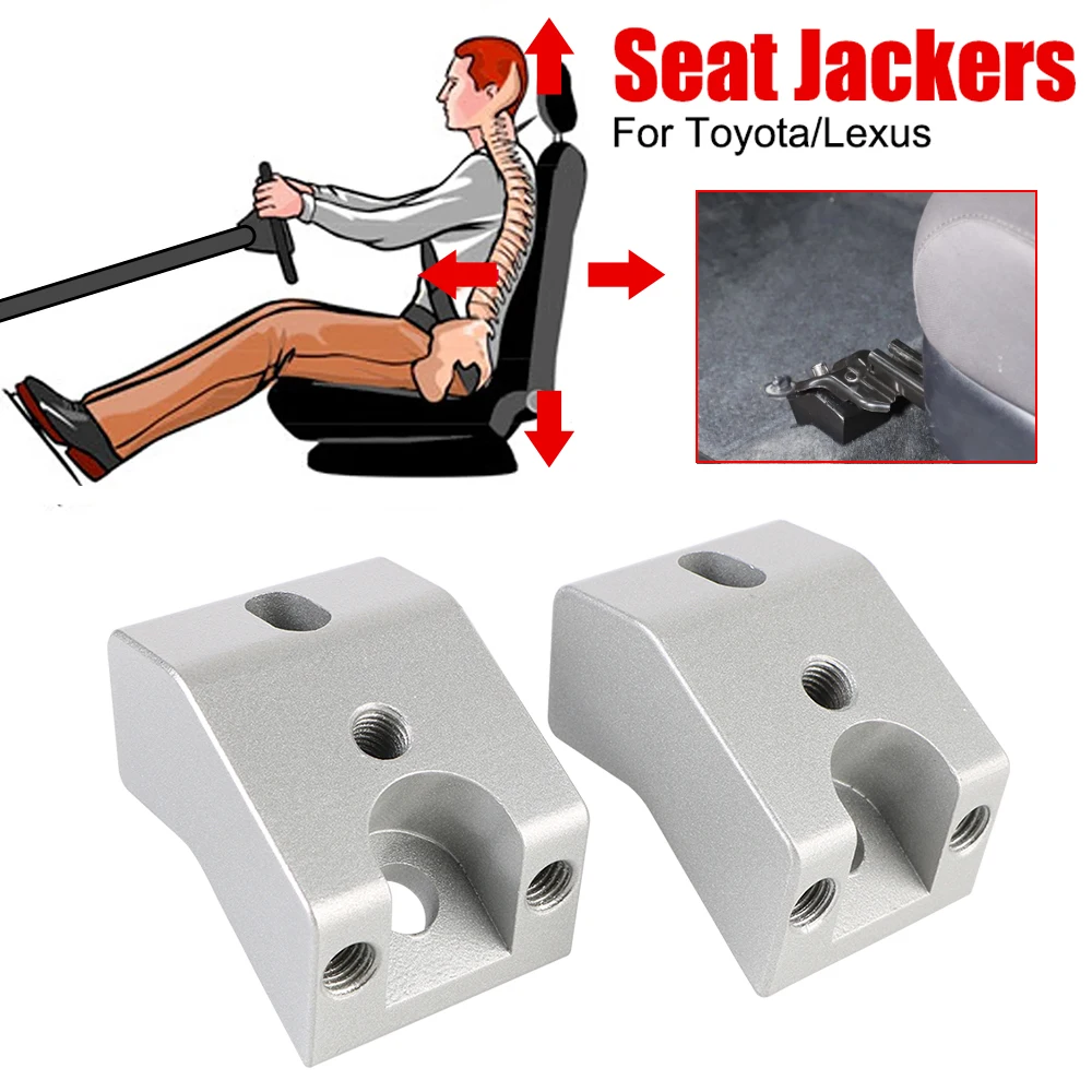 For Toyota Tacoma 4 Runner Fj Cruisers For Lexus GX470 Front Seat Spacers Lift Jackers Front Seat Jack Lift Riser 1.25