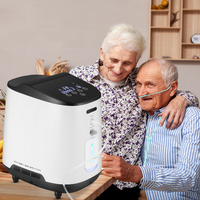 Varon 1-7L/min Adjustable Household Oxygen Concentrator Generator For Home Use Design 93% Purity With Nebulizer Machine Instock