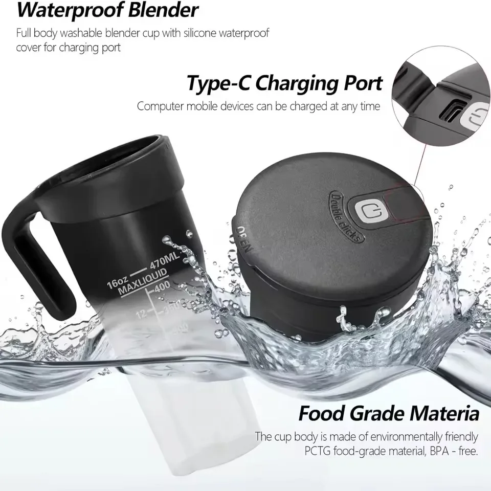 USB Rechargeable Mini Baby Food Maker | Portable Blender for Infant Puree, Homemade Juice & Toddler Snacks