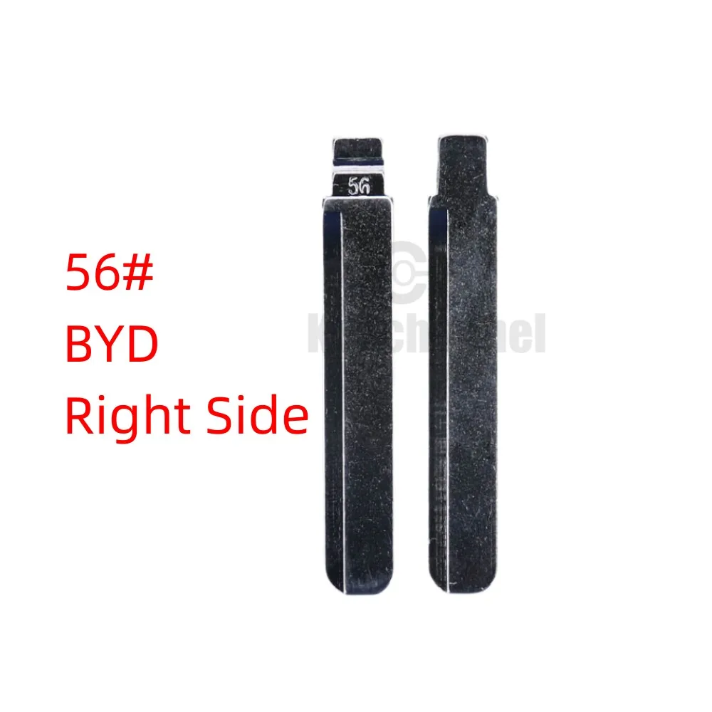 10pcs/lot Car Key Blade KD 56# Universal Key Blank Spare Flip Key for KD KEYDIY VVDI Xhorse Remote for BYD F3 M6 Replace Key