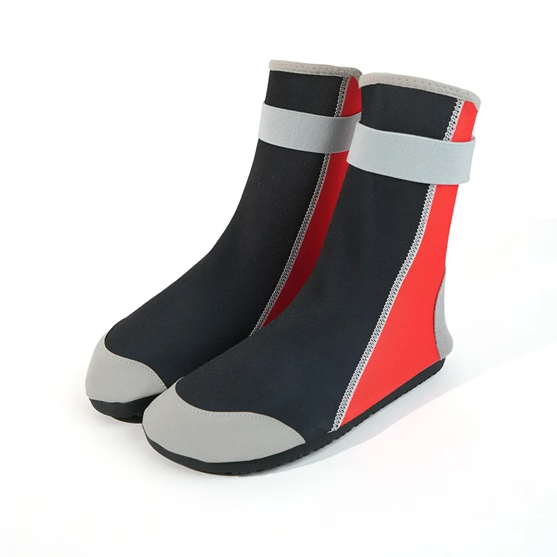 Chaussures aquatiques imperméables pour adultes et enfants, bottes de pêche aux pieds nus, chaussures de pataugeoire de plage en plein air, chaussettes de fitness intérieures, chaussures de yoga