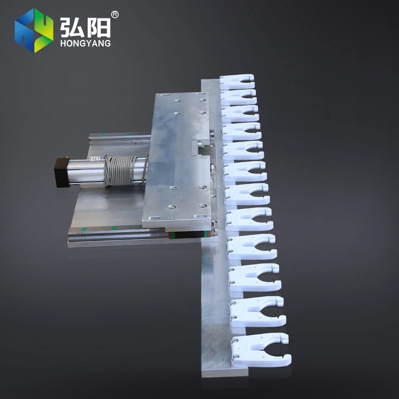 Engraving Machine Automatic Tool Changer Woodworking CNC Machining Center Straight Row Tool Magazine ISO30 Tool Holder