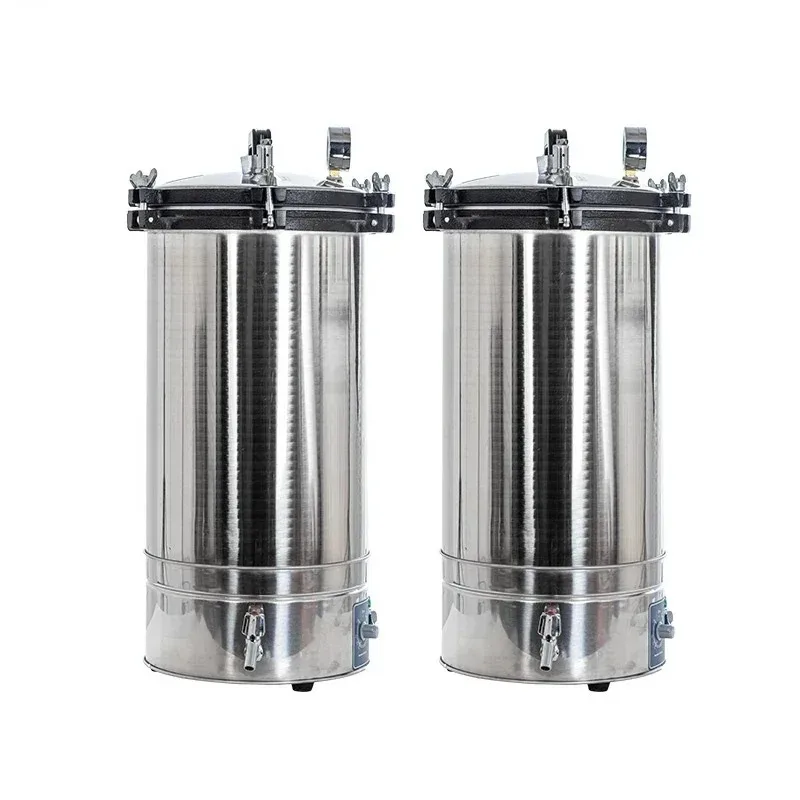 

[2026]Automatic High Temperature Pressure Steam Sterilizer Pots 18L/24L/30L Portable Pot Sterilization Autoclave Medical