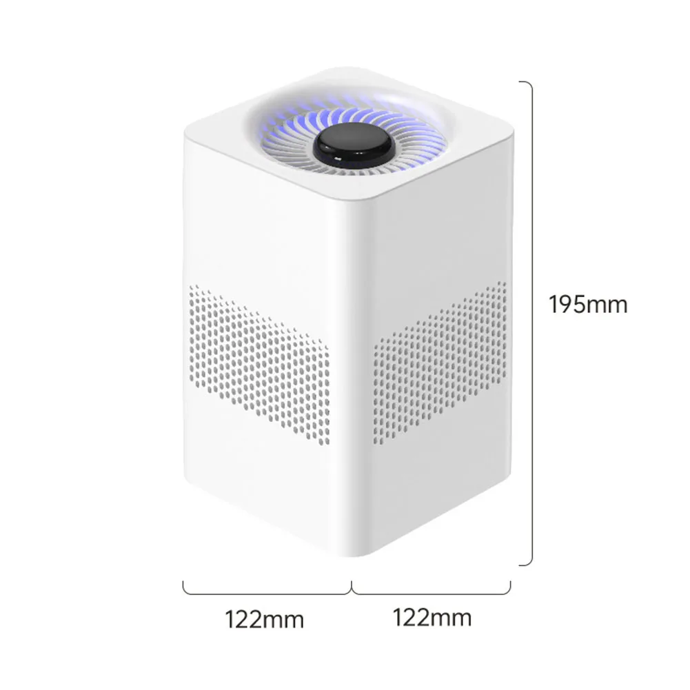 For Laptop USB For Power Bank USB Air Purifier For Bedroom For Office ABS Smoke Remover Multi-stage Filtration