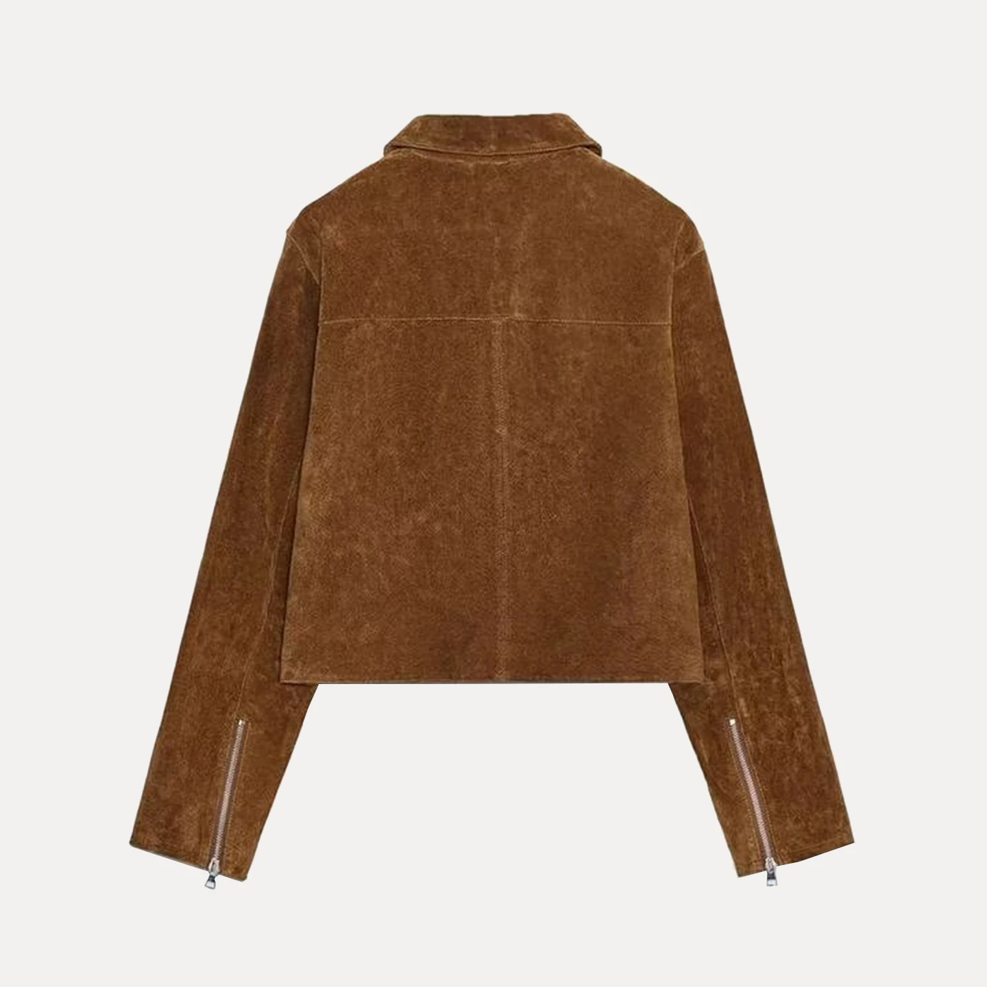 Ele ort Pure cuir Jaet femme Faion automne 2025 Z Stand Fit ort manteau dames Premium Quali