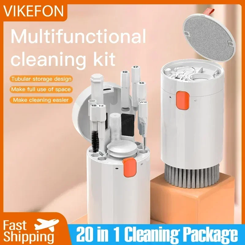 20 in 1/10 in 1 Digital Camera Headset Mobile Phone Laptop Keyboard Cleaning Tool Set Cleaning Brush Multiple Models Cleaner Kit