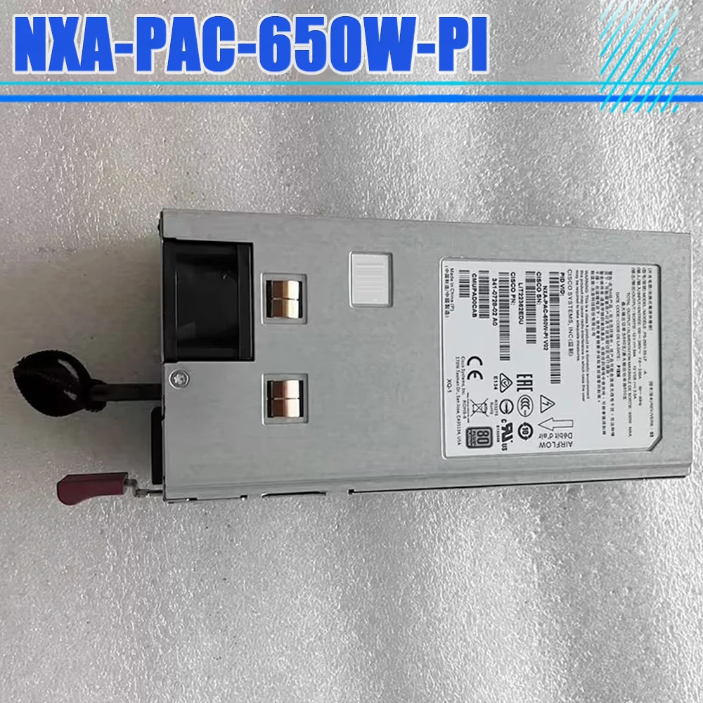 

For Cisco Power Supply NXA-PAC-650W-PI PS-2651-3S-LF 650W NXA-PAC-650W