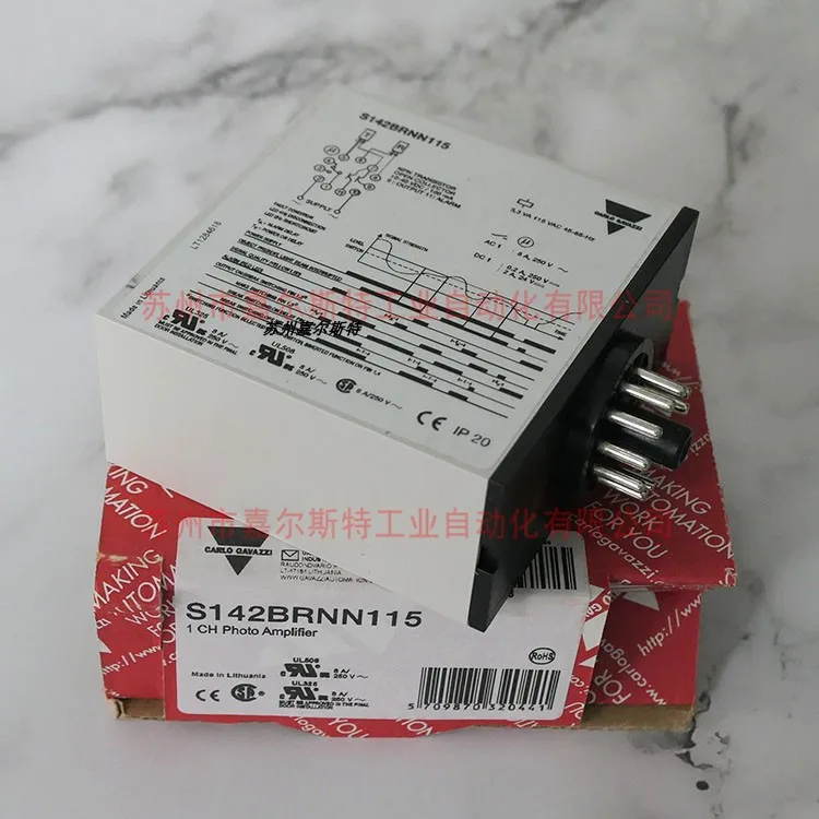 [Original And Genuine] Swiss CARLO GAVAZZI Photoelectric Sensing Amplifier S142BRNN115