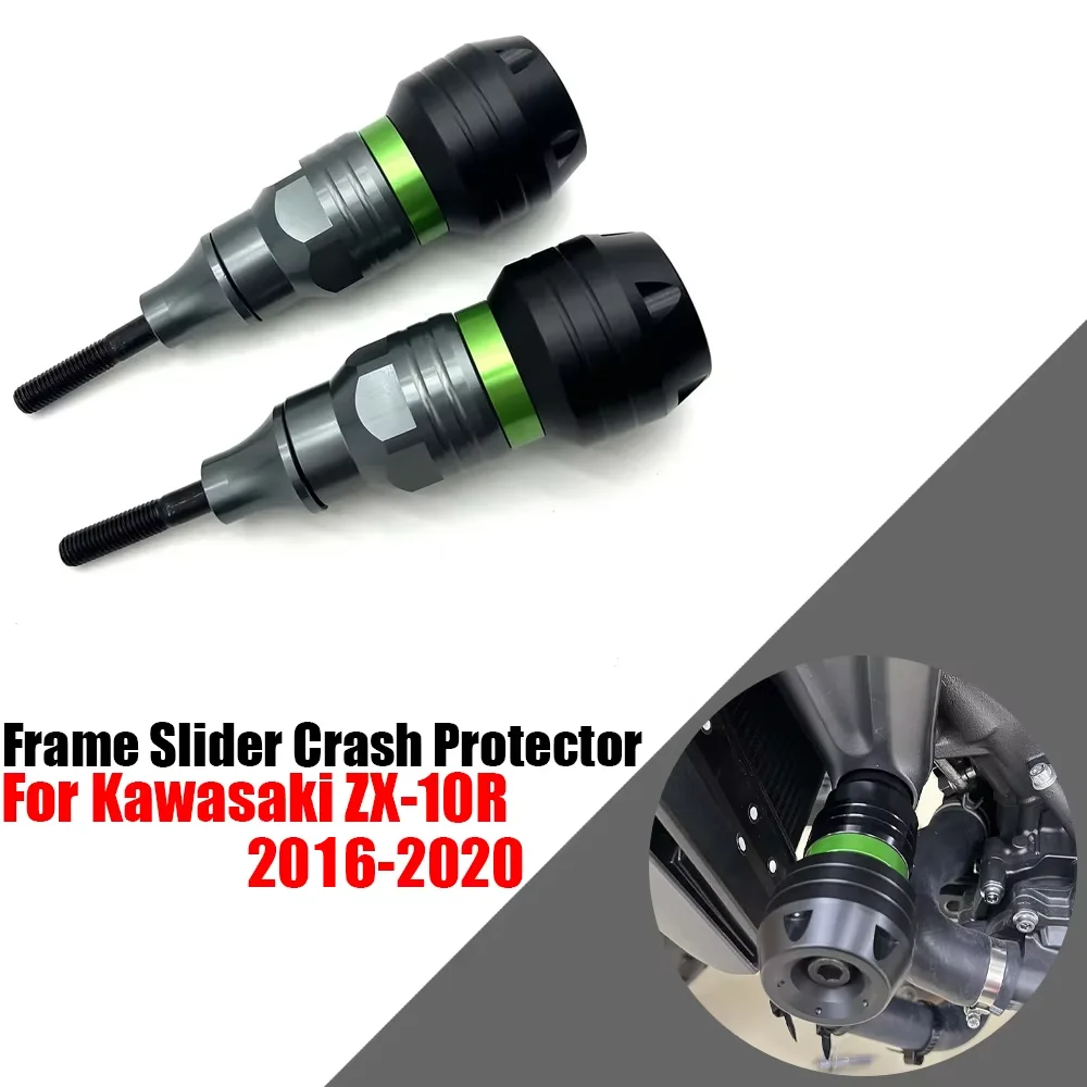 For Kawasaki ZX10R ZX 10R 2016-2020 ZX-10R Engine Fall Protection Block Motorcycle New Frame Slider Crash Protector Accessories