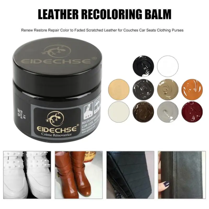 Leather Repair Auto Car Seat Sofa Coats Holes Scratch Cracks Rips No Heat Liquid Leather Vinyl Repair Kit Leathercraft Tool Sets