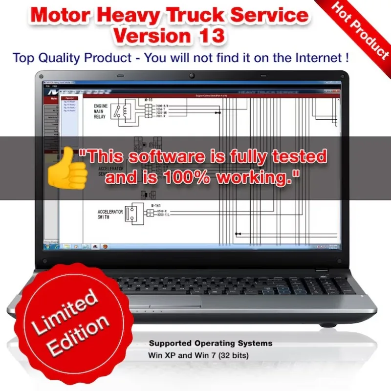 Motor Heavy Trucks Service 2013 Service Manual for Trucks Electrical Wiring Diagram Engine Repair Air Bags  Air Conditioning