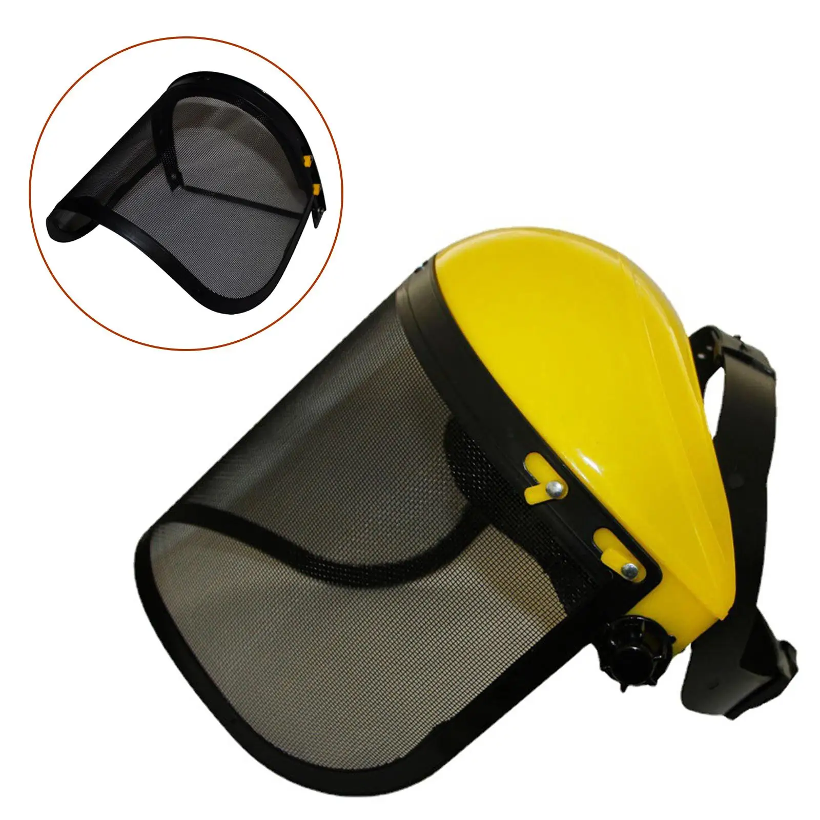 Ormancılık Ekranı Vizörü, Koruyucu Maske, Bahçecilik için Yüz Koruma Mesh Viso