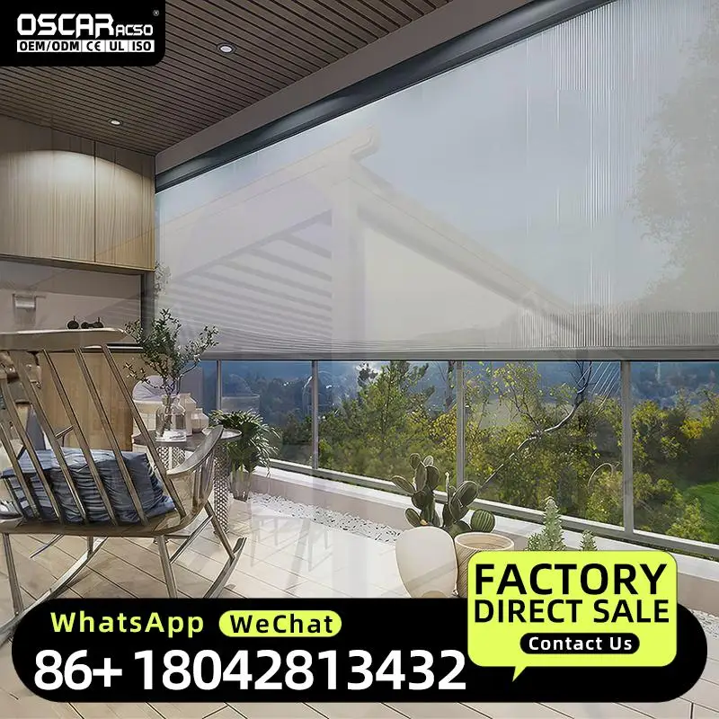 Supply Electric Bespoke Aluminum Roller Shutter Sunproof Smart Roller Blind for Windows Home Office Balcony Rolling Blind