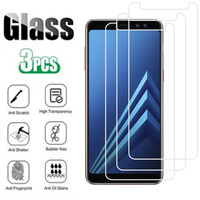  Protection Glass For Samsung Galaxy A6 A8 J4 J6 Plus 2018 J2 J8 A7 A9 2018 Tempered Screen Protector Safety Glass Film Case