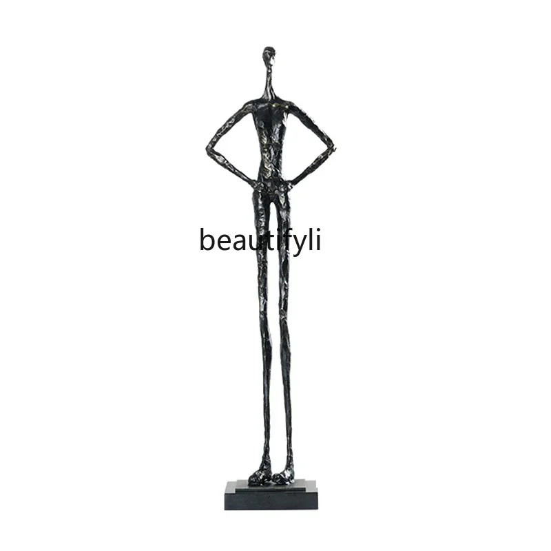 Abstract art waist figure sculpture home jewelry ornament living room entrance decoration