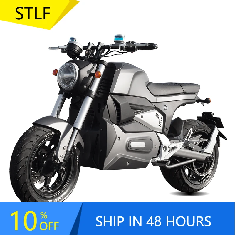

STLFHigh QualityWUXI Factory Direct Sell M6 High Speed Electric Bike Range 100km Electric Motorcycle for Sale