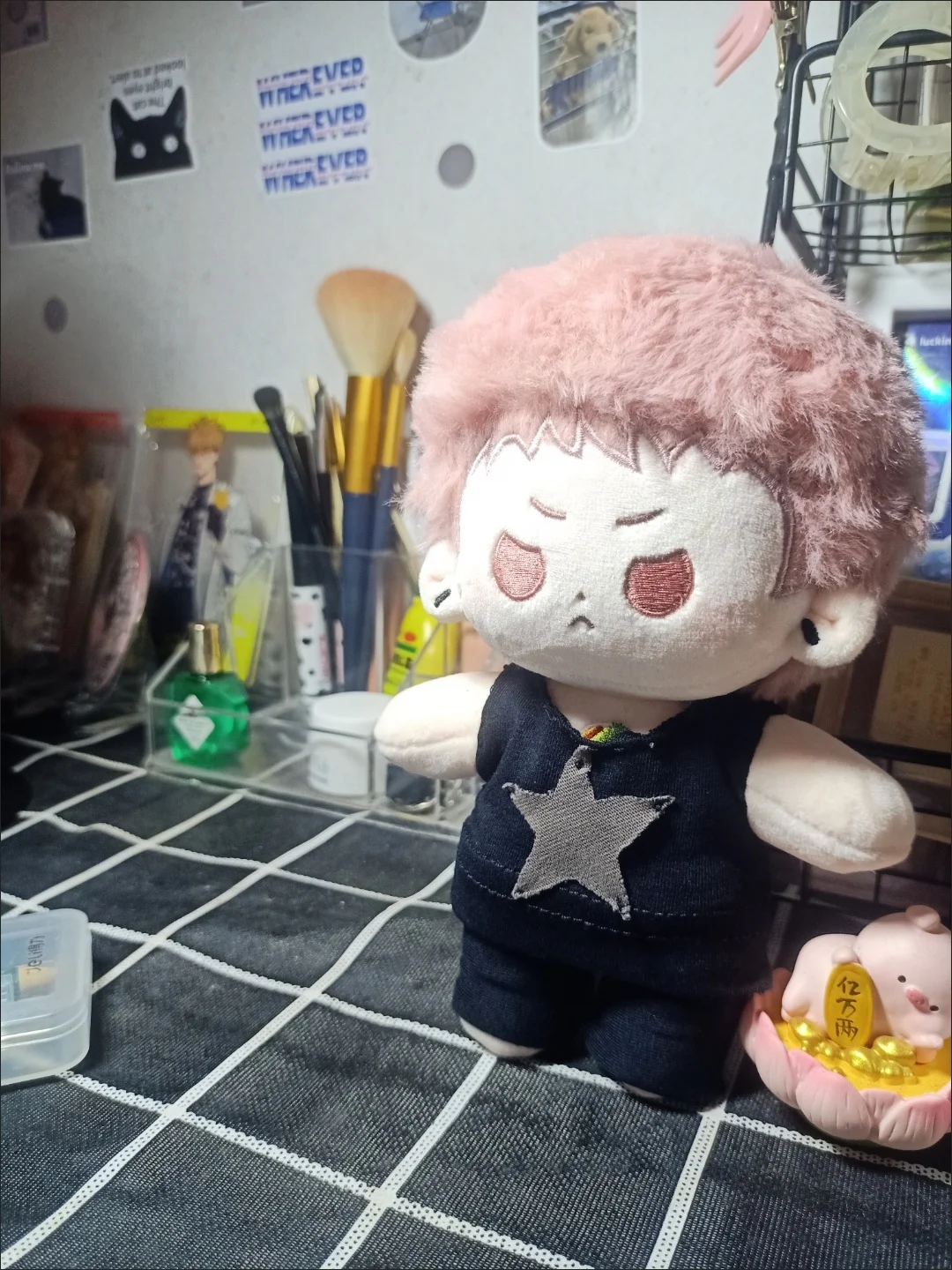 10CMのアニメ「19日間の魔関山」のかわいいぬいぐるみ、綿の玩具チャーム、女の子、子供、大人、またはバックパックのペンダントへの誕生日プレゼント