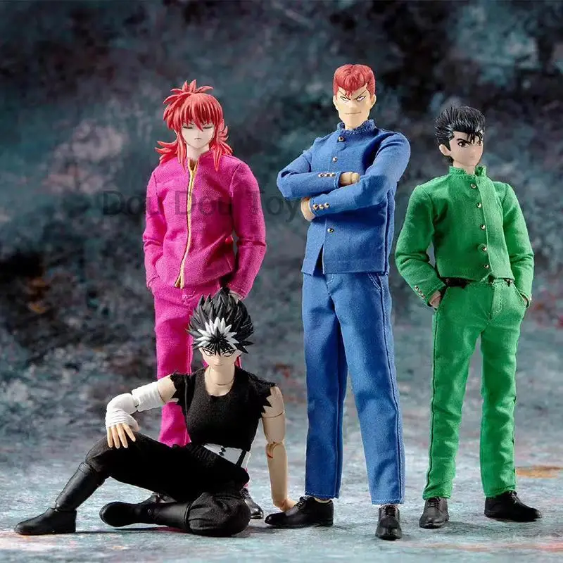 2022 GT Great Toy Dasin Model YuYu Hakusho Yusuke Urameshi Yoko Kurama / Jaganshi Hiei  Kazuma Kuwabara Action Collection Figure