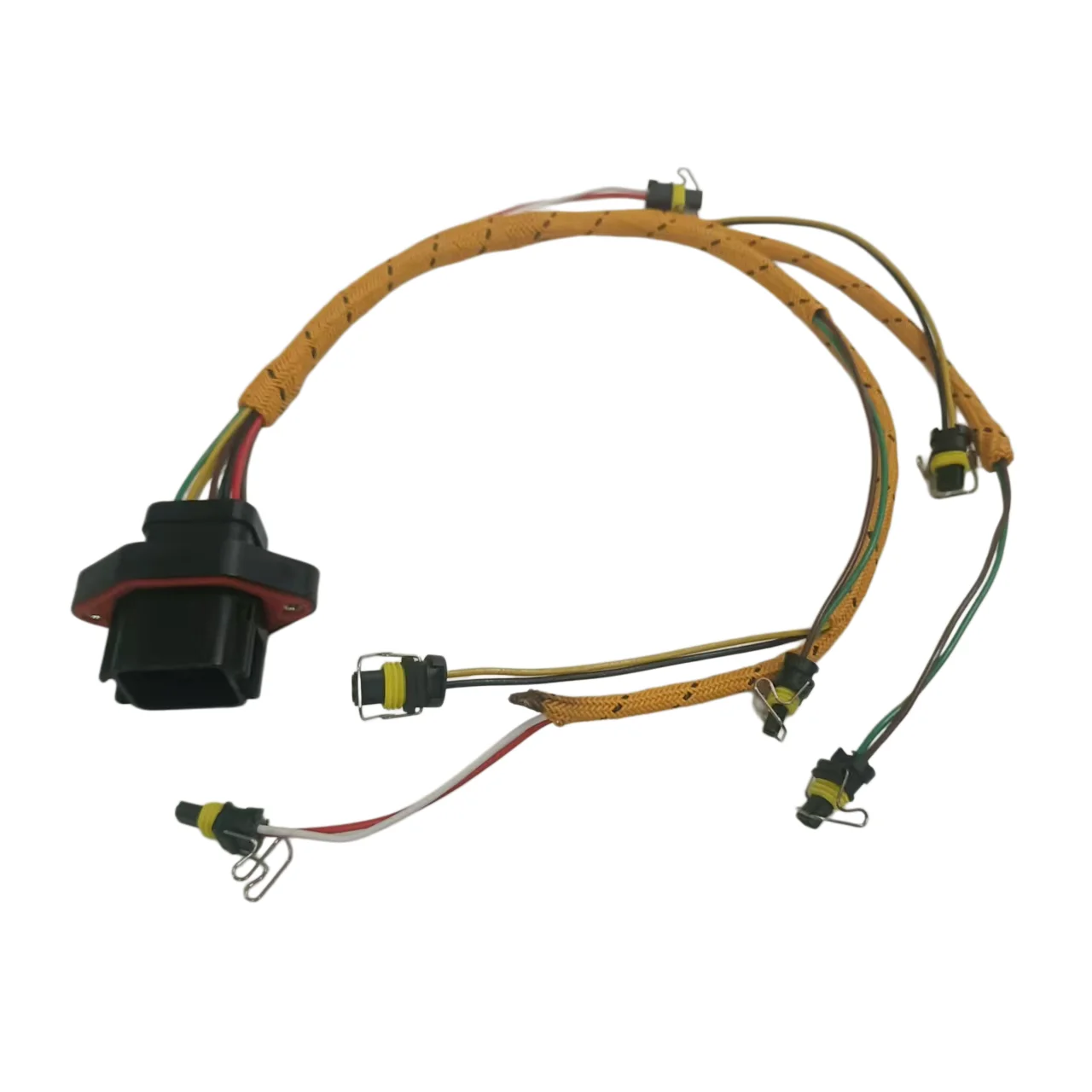 215-3249 419-0841 Injector wiring harness is suitable for Caterpillar E330D 336D excavators with C9 engines.