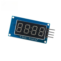 TM1637 0.36 Inch 4 Bits Digit LED Display Module Red Anode Tube Serial Driver for Arduino DIY Clock Projects