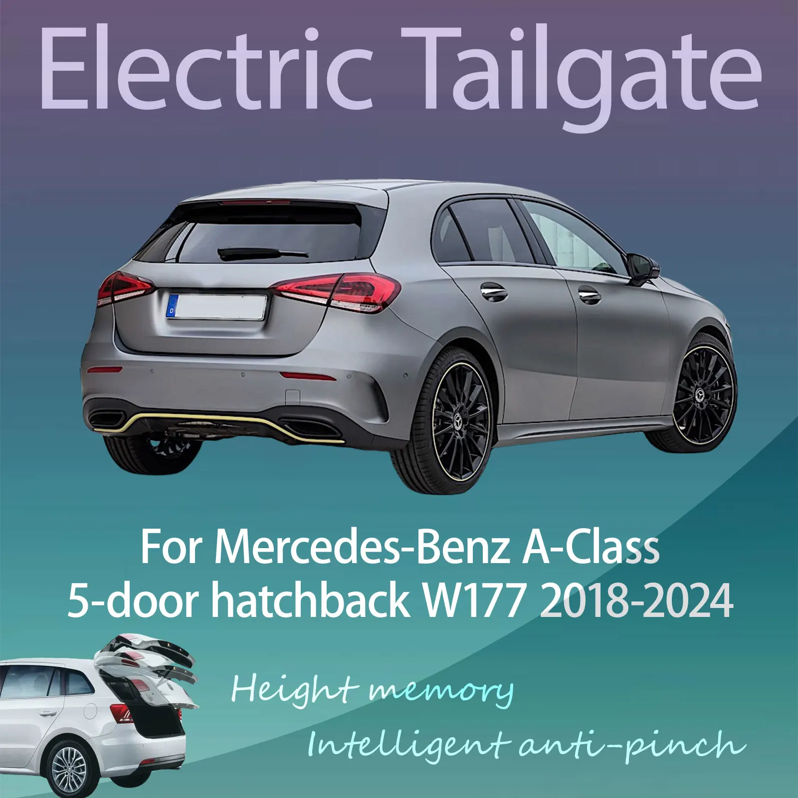 ΠΠ»Ρ Mercedes-Benz A-Class 5-Π΄Π²Π΅ΡΠ½ΡΠΉ Ρ
ΡΡΡΠ±Π΅ΠΊ W177 ΠΠ²ΡΠΎΠΌΠ°ΡΠΈΡΠ΅ΡΠΊΠΈΠΉ ΠΏΠΎΠ΄ΡΠ΅ΠΌΠ½ΠΈΠΊ Ρ Π·Π°ΡΠΈΡΠΎΠΉ ΠΎΡ Π·Π°ΡΠ΅ΠΌΠ»Π΅Π½ΠΈΡ ΠΠ»Π΅ΠΊΡΡΠΈΡΠ΅ΡΠΊΠ°Ρ Π·Π°Π΄Π½ΡΡ Π΄Π²Π΅ΡΡ Ρ Π΄Π°ΡΡΠΈΠΊΠΎΠΌ Π±Π°Π³Π°ΠΆΠ½ΠΈΠΊΠ° ΠΠ»Ρ Mercedes-Benz A-Class 5-Π΄Π²Π΅ΡΠ½ΡΠΉ Ρ
ΡΡΡΠ±Π΅ΠΊ W177 ΠΠ²ΡΠΎΠΌΠ°ΡΠΈΡΠ΅ΡΠΊΠΈΠΉ ΠΏΠΎΠ΄ΡΠ΅ΠΌΠ½ΠΈΠΊ Ρ Π·Π°ΡΠΈΡΠΎΠΉ ΠΎΡ Π·Π°ΡΠ΅ΠΌΠ»Π΅Π½ΠΈΡ ΠΠ»Π΅ΠΊΡΡΠΈΡΠ΅ΡΠΊΠ°Ρ Π·Π°Π΄Π½ΡΡ Π΄Π²Π΅ΡΡ Ρ Π΄Π°ΡΡΠΈΠΊΠΎΠΌ Π±Π°Π³Π°ΠΆΠ½ΠΈΠΊΠ°