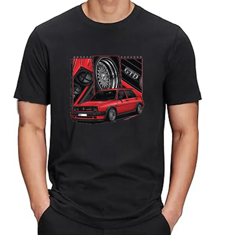 T-shir Golf Uy2 pour hommes et femmes, thème de la voiture