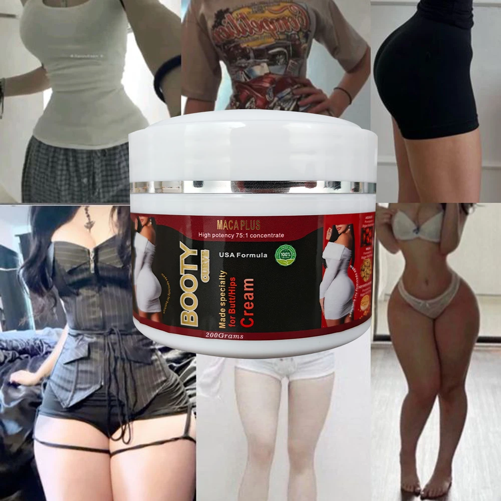 OEM effective safe maca root butt enlargement massage cream lift hips up butt enhancement cream