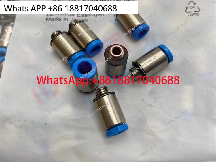 

10PCS quick plug thread connector QSM-M5-3-4 6 I R 133003 133004 133005