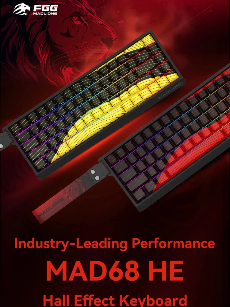 FGG MADLIONS MAD68 HE Hall Etk - Gaming Keyboard Hall Effect Switches incelemesi ve fiyatı