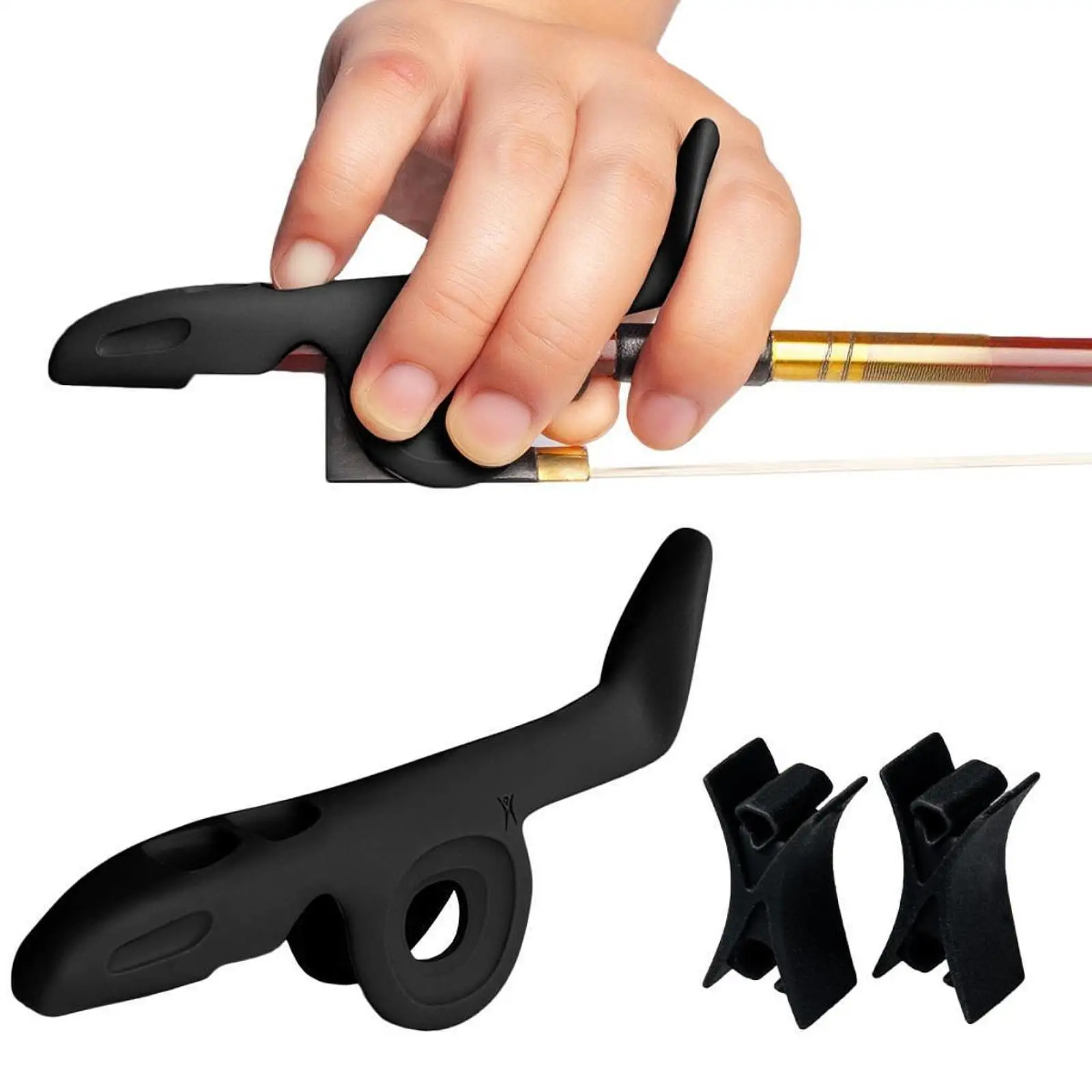 

Violin Bow Teaching Improvement Support Bow Grip Corrector Violin Accessory for Beginner Musicians