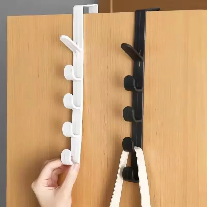 

1PC Behind the Door Coat Hook Hanger behind the Door Cabinet Wardrobe Dormitory Door Hook Storage Rack