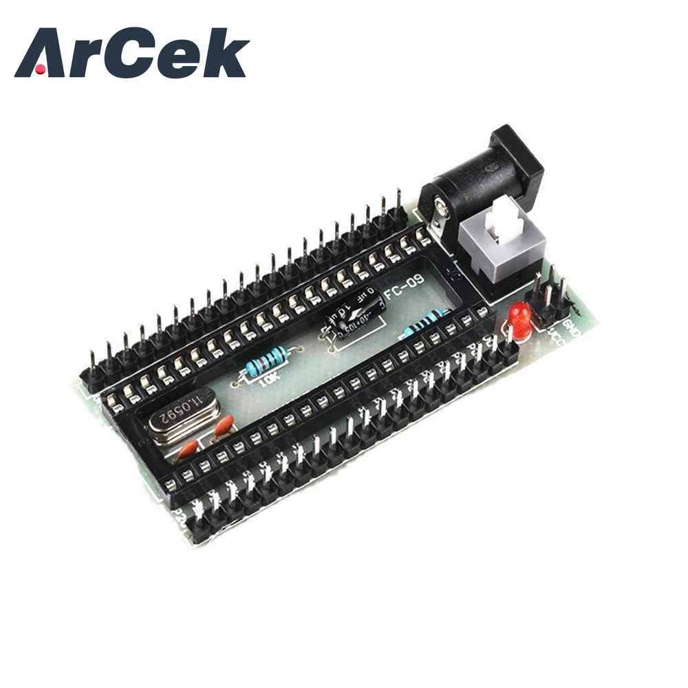 51 avr mcu minimum system board development board learning board stc minimum system board microcontroller programmer