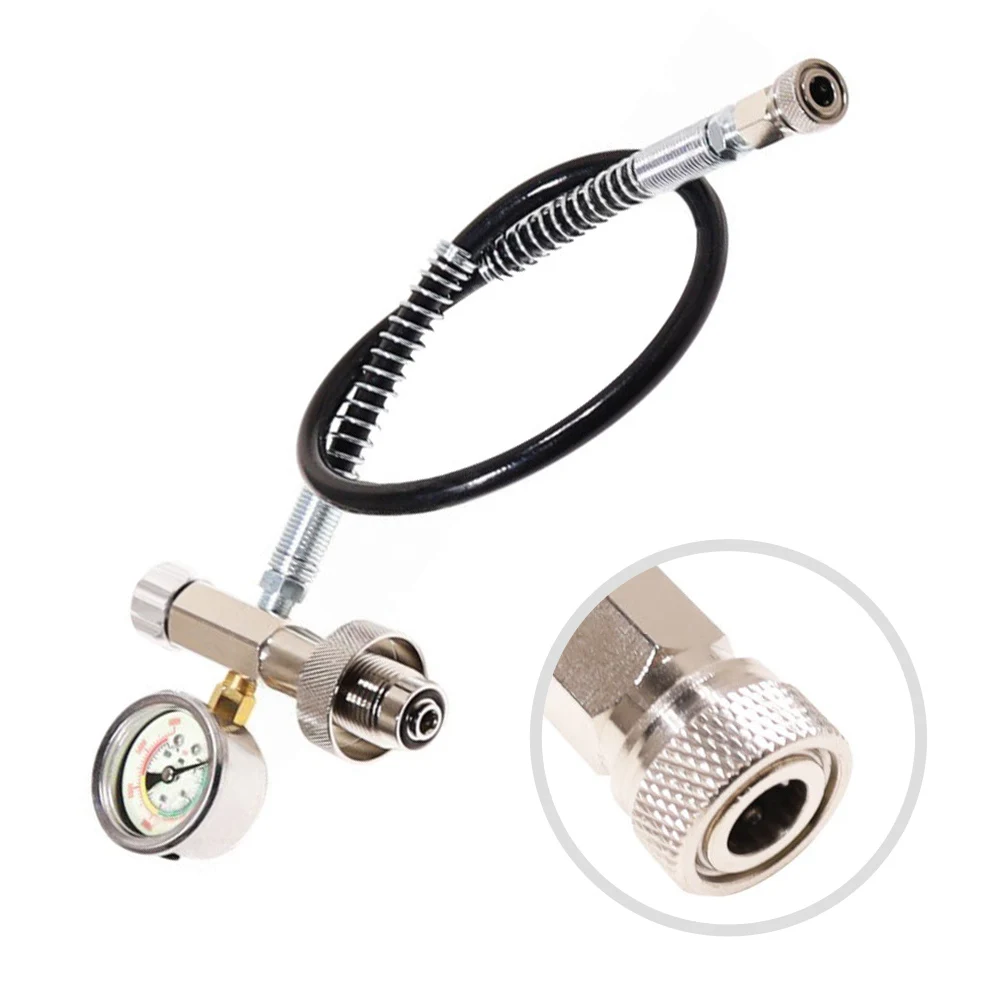 scuba-tank-fill-valve-with-pressure-gauge-6000psi-400bar-g5-8-14-thread-24inch-hose-for-diving-cylinder-inflation-refill-station
