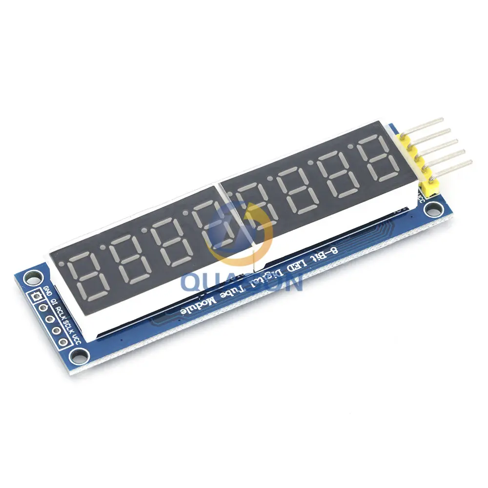 74HC595 CWG 8-Digit 8 Bits 8bit Digital Tube Display Control Module Red Three IO forArduino 595 Driver