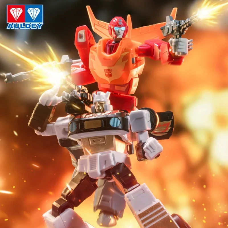 AULDEY AAE Series Figura de acción poseable de tercera onda - Transformers Planet Attack Optimus Prime Modelo articulado Regalo de cumpleaños