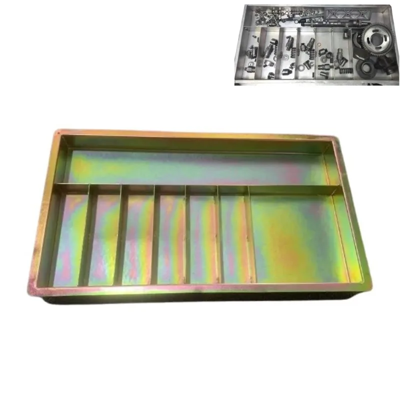 

Детали топливной форсунки Сортировка места хранения Металлическая коробка Инструменты для обслуживания