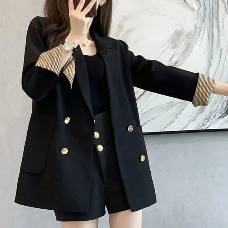 Outerwear Loose Female Coats and Jackets Solid Long Sleeve In Promotion Elegant Youth Korean Fashion Casual Fall Women's Blazers