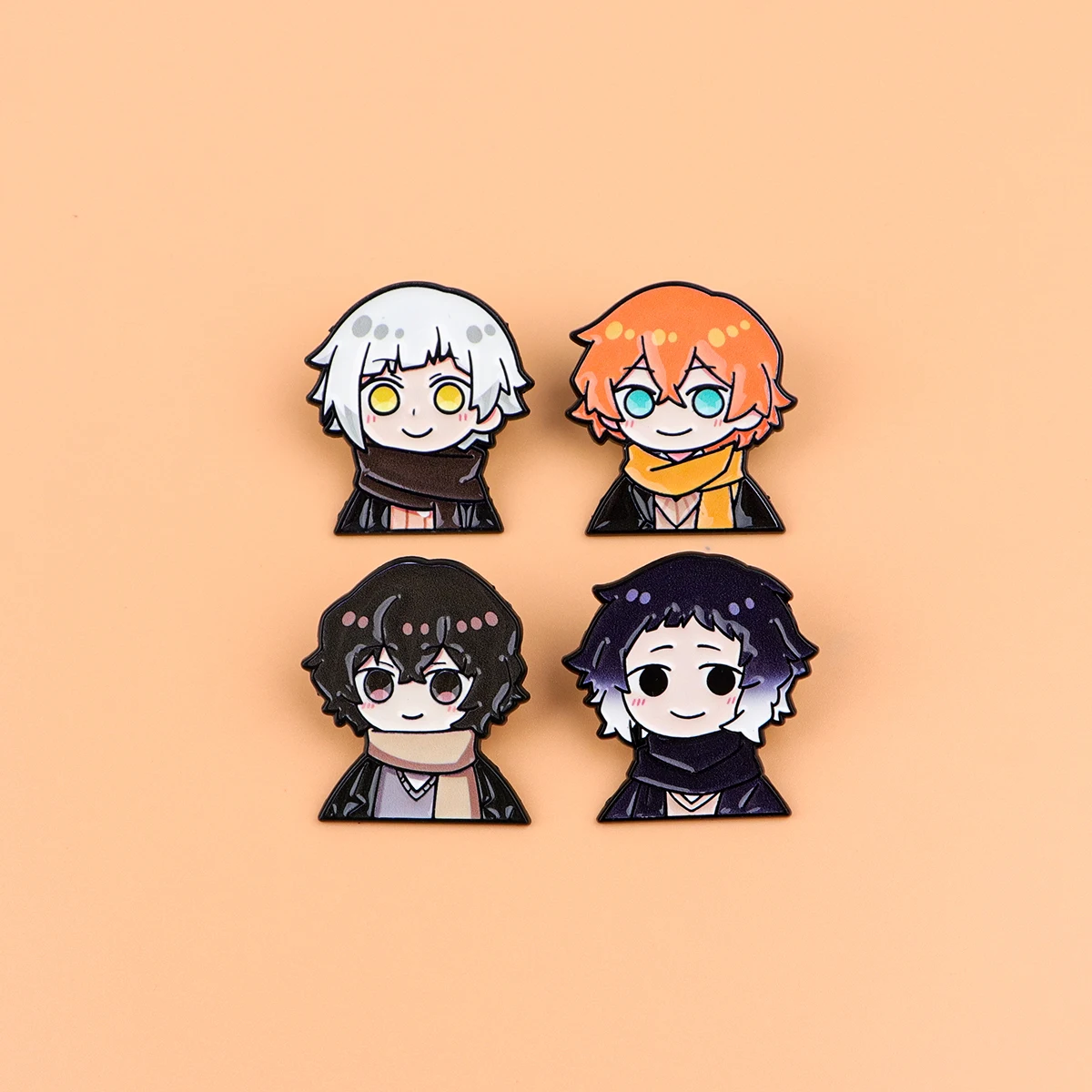 Cool Giant Anime Characters Badges Lapel Pins for Backpacks Metal Enamel Pin Brooches for Women Fashion Jewelry Accessories Gift