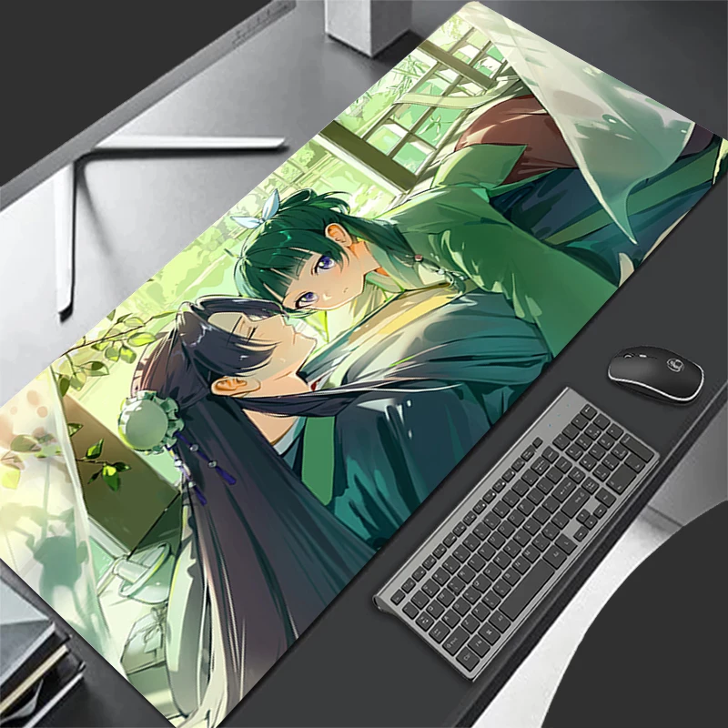 Mousepad The Apothecary Diaries Pattern Gaming Mats Rubber Mouse Pad PC Accessories Desk Mat Non Slip Table Mat HD Keyboard Pad