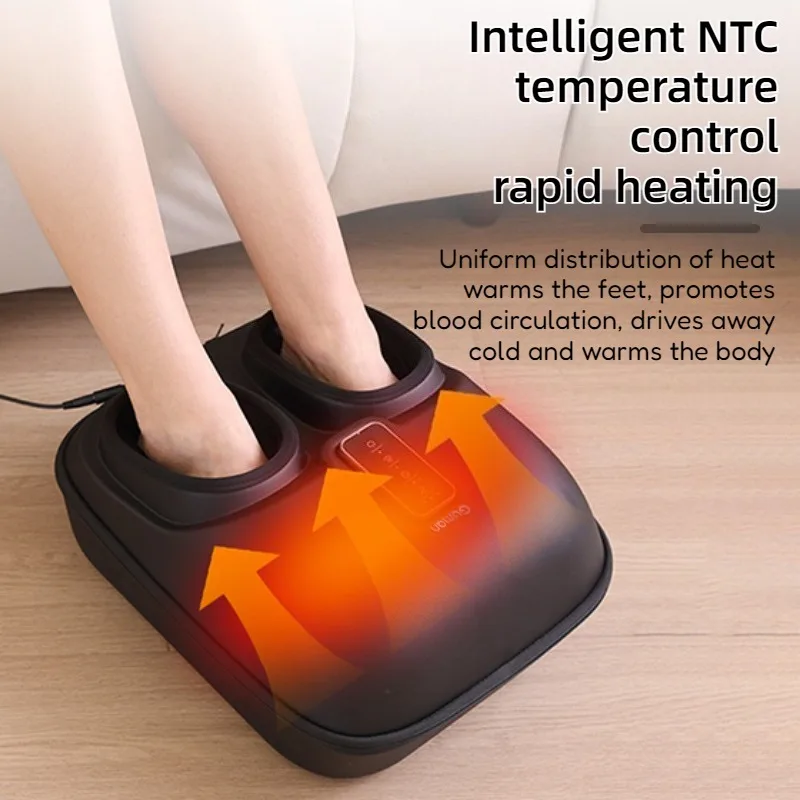 Red Light Foot Massage Machine Heating Bionic Full-coverage Airbag Electric Foot Massager Comfortable Breathable Massage Device