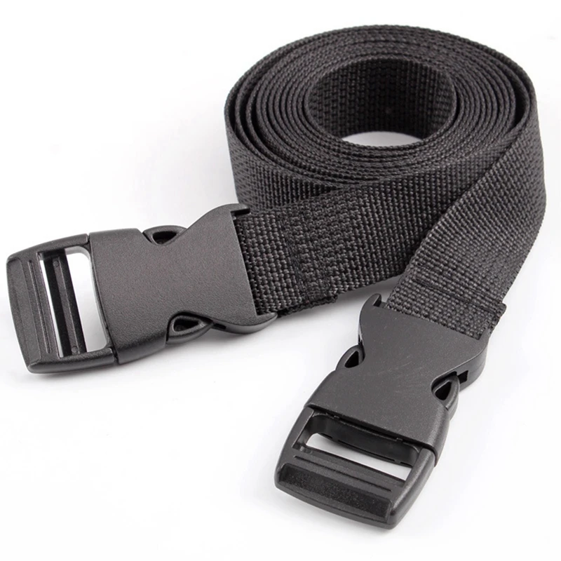 Outdoor Convenient Equipment Reinforced Wide Wear-Resistant Nylon Backpack Tent Tie-Down Straps