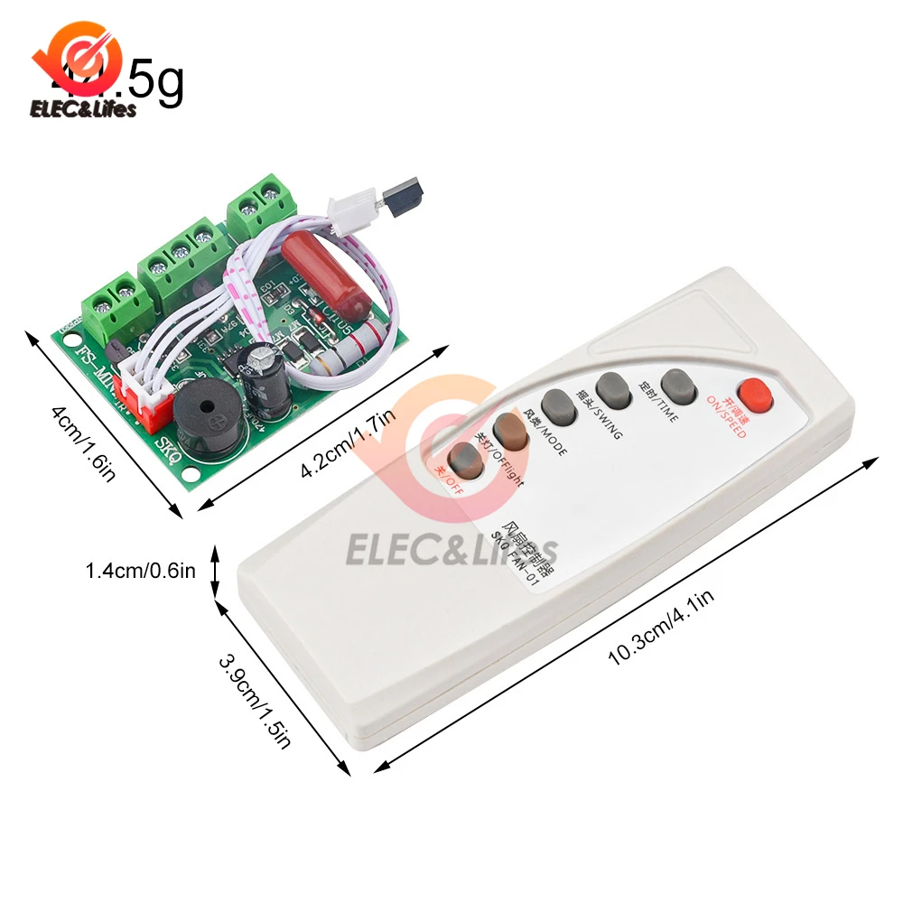 AC110-220V Universal Fan Remote Control Modification Board Circuit Board Control Motherboard General Computer Board Electric Fan