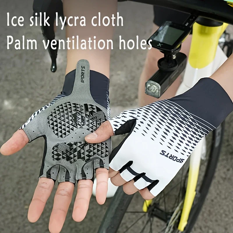 

Cycling Gloves Breathable Bike Gloves for Men & Women,Sun Protection,Lightweight for Mountain Biking,Running,Outdoor Sports