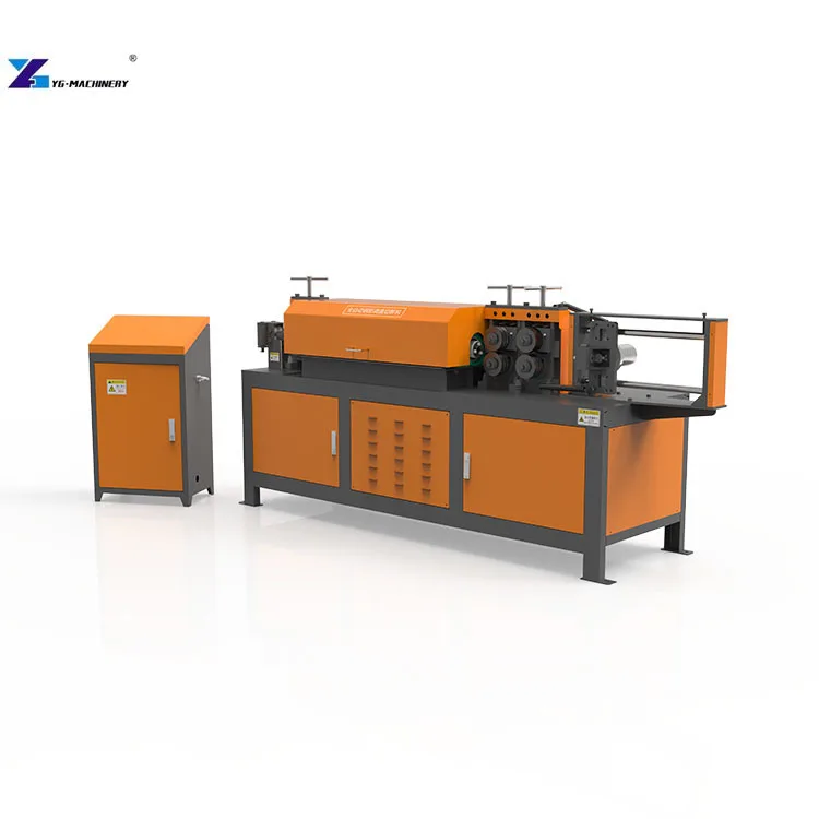 High Efficiency 4-10mm Straightening And Cutting Machine CNC Control 5-12mm Steel Bar Straightening And Cutting Machine
