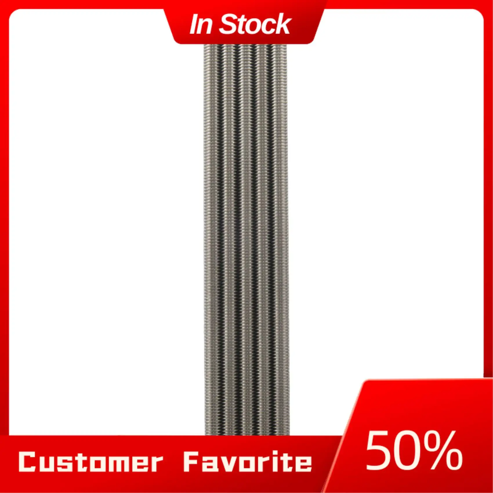 AT03 Top M6 X 150 mm 304 roestvrij staal volledig schroefdraad staafstangbouten hardware 5 stuks